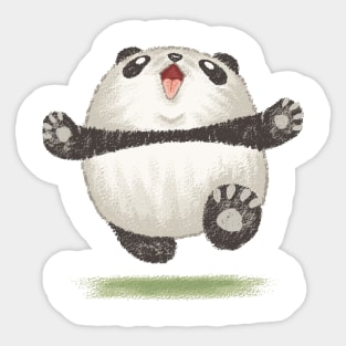 Happy panda Sticker